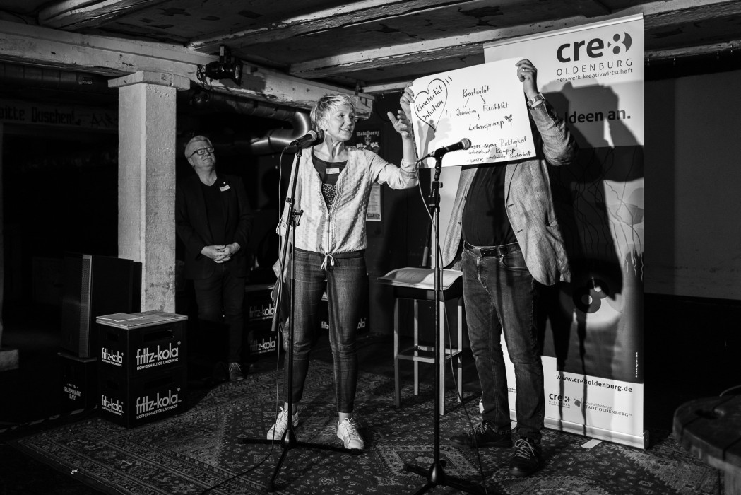 Beim cre8_open in der Umbaubar 