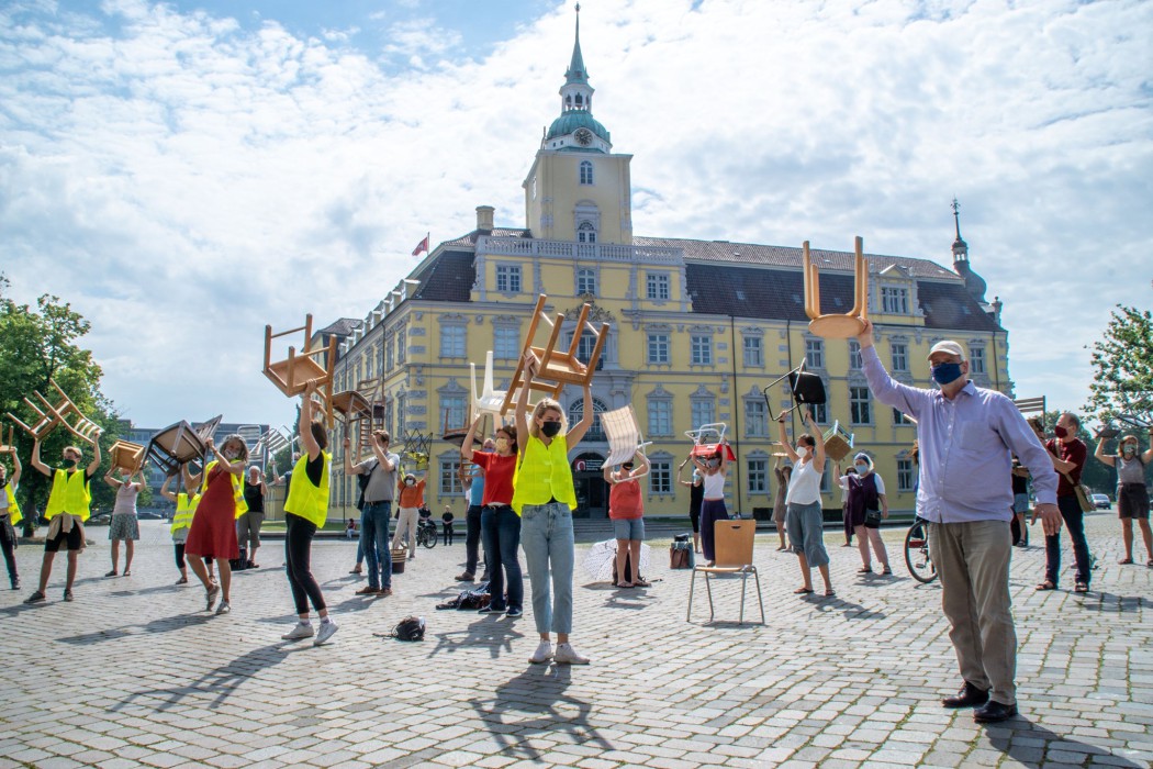 Stühle für Kulturveranstaltungen in der Pandemie