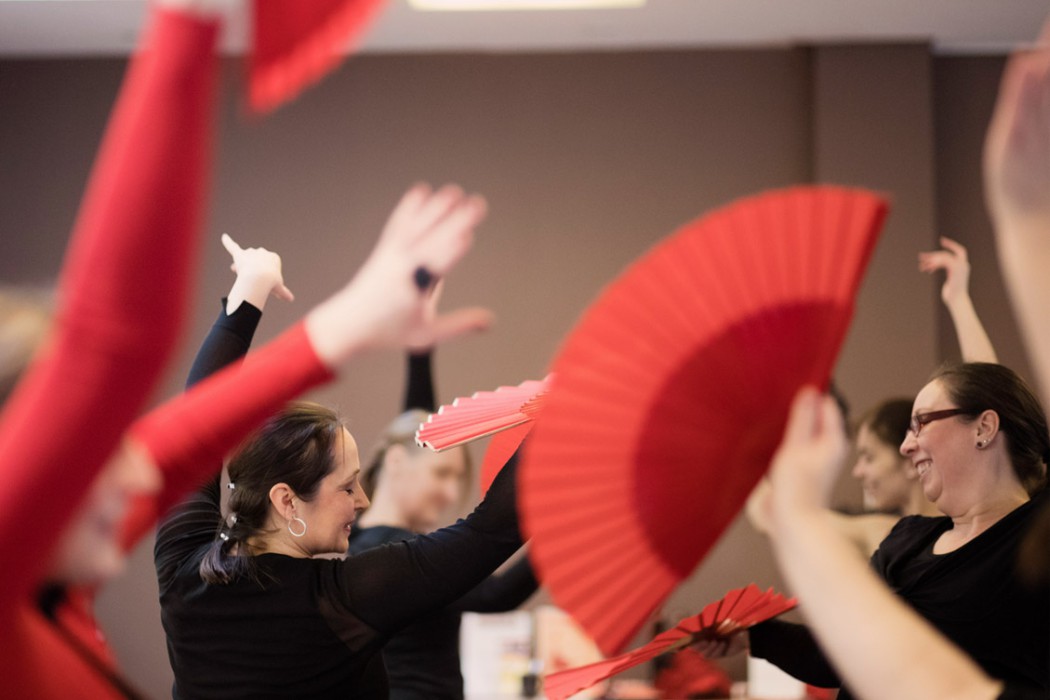Flamencotanz – Unterricht mit Fächer