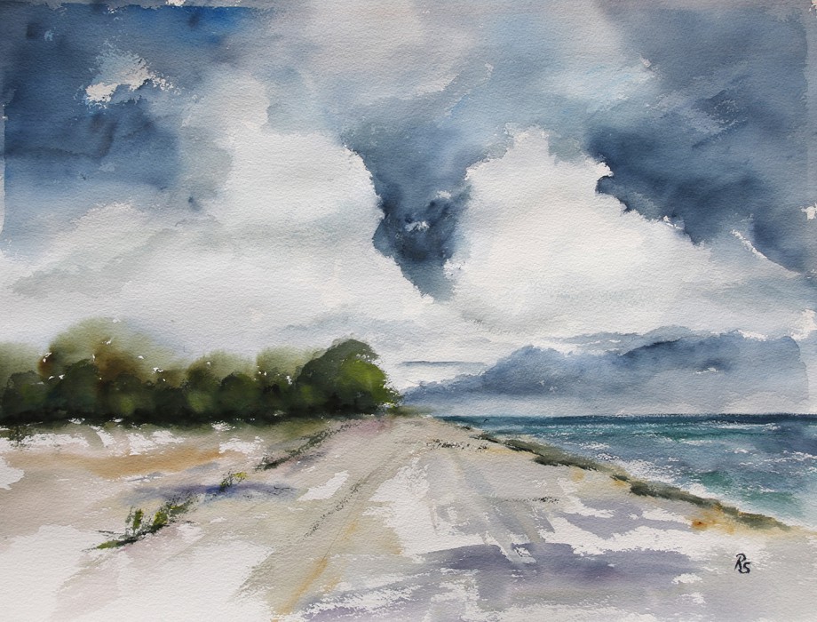 Sommer (Aquarell)