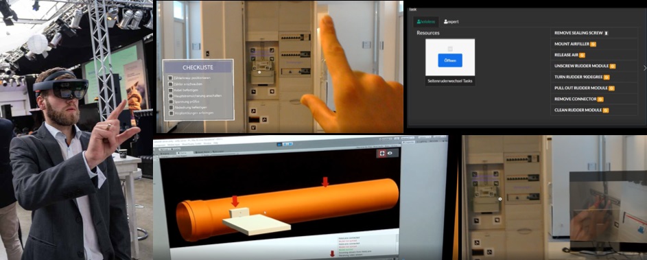 Unterstützung für Techniker über Augmented Reality 