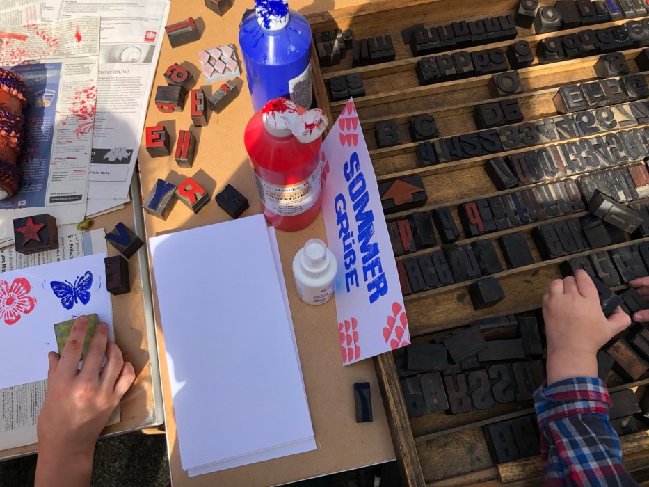 Mobile Druckstation 