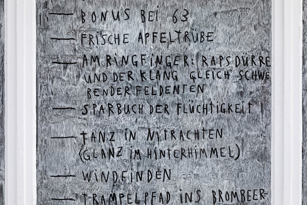 Kunst von Matthias Ruthenberg an alten Ladenfenstern