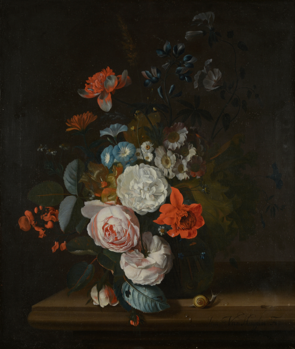 Jan van Huysum, Blumenstillleben, um 1715-1720