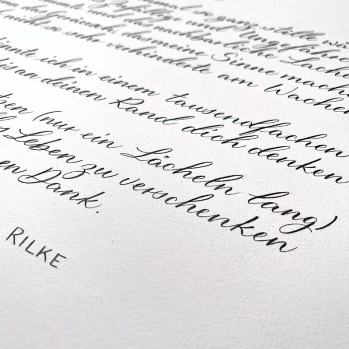 Rilke-Gedicht