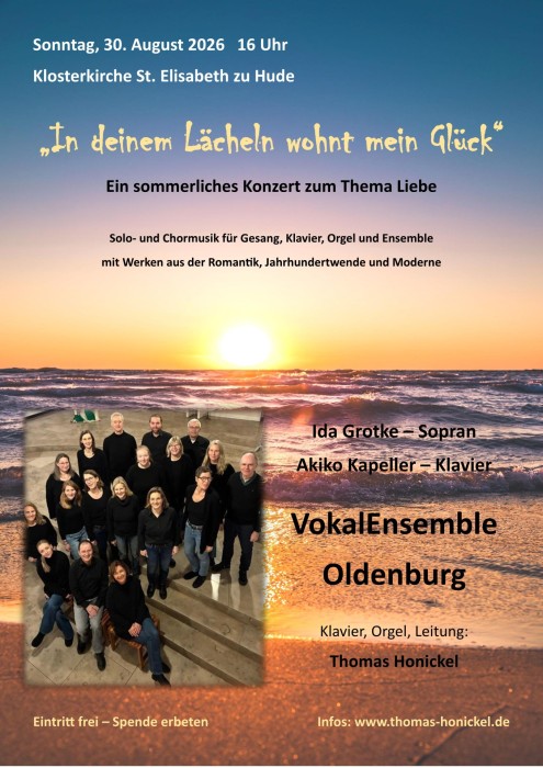 Sommerkonzert in Hude 2026