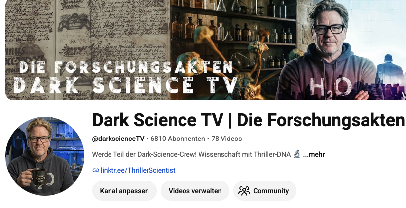 Dark Science TV | Die Forschungsakten