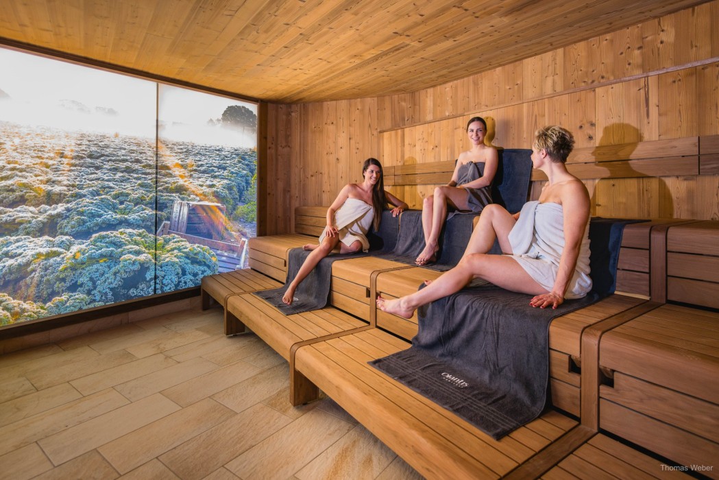 Sauna im OLantis Huntebad