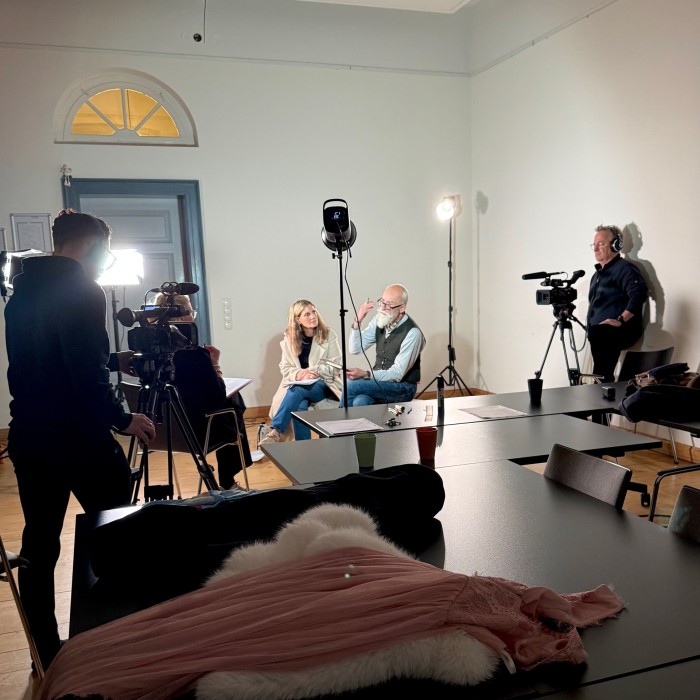 Filmarbeit mit Profi-Technik