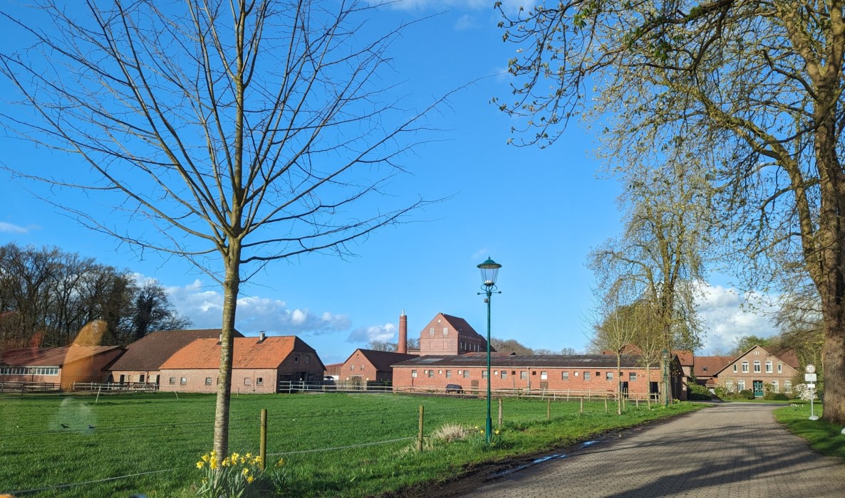 Zufahrt und Kastanienallée