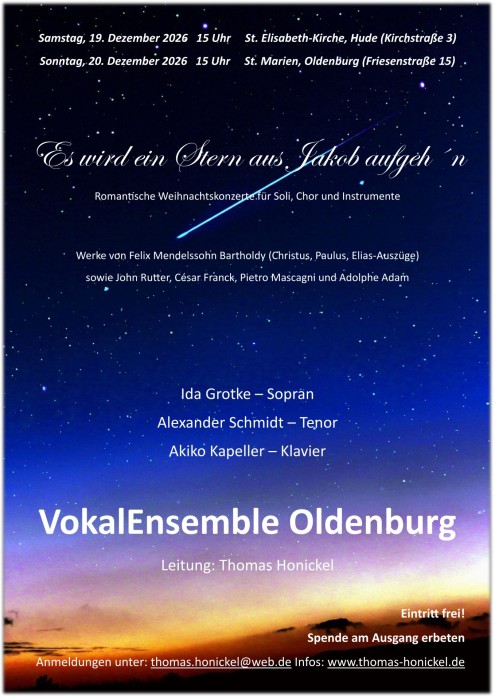 Weihnachtskonzert 4. Advent